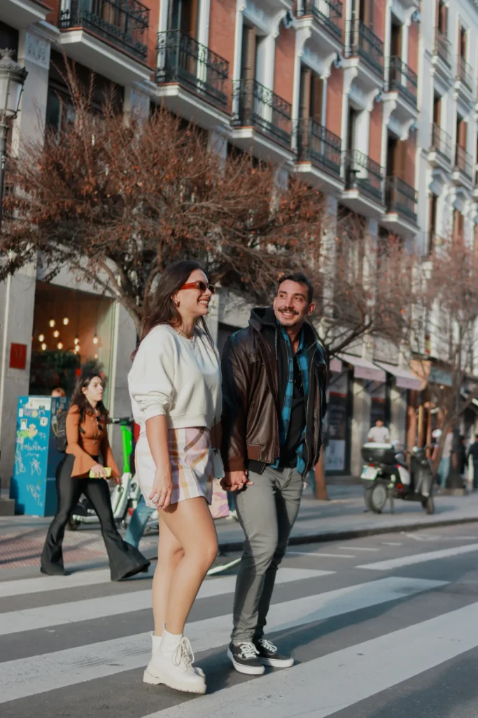 sesion-fotografia-pareja - www.arturocordero.es Fotógrafo en Madrid Calle Mayor - Palacio Real