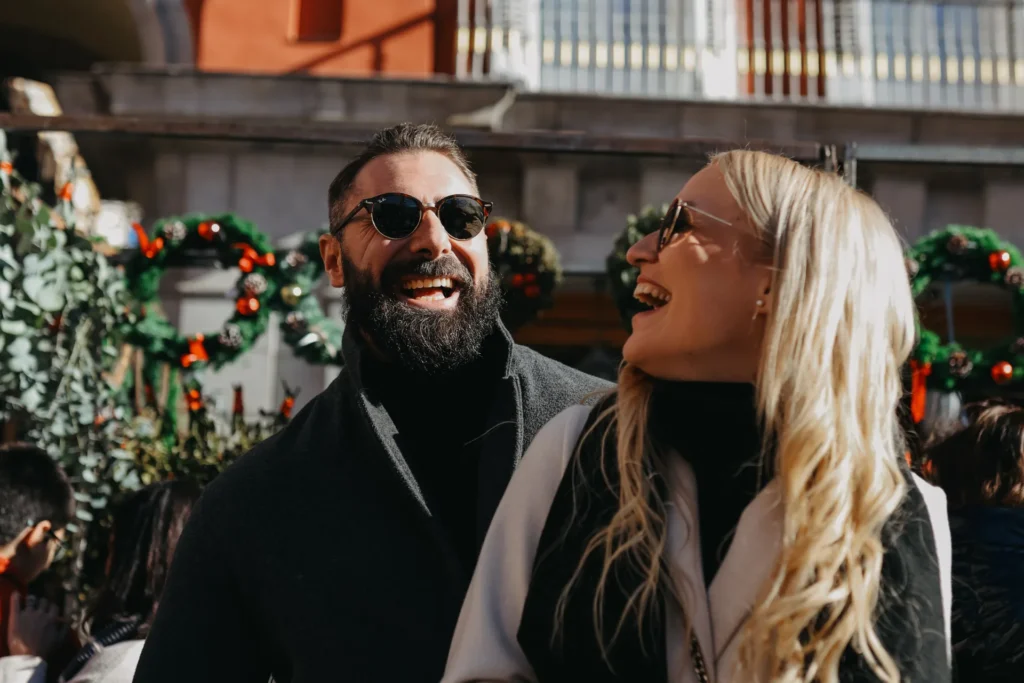 sesion-fotografia-pareja - www.arturocordero.es Fotógrafo en Madrid Plaza Mayor Navidad sesiones - pedida de mano (1)
